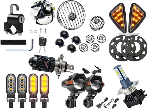 2 WHEELER PARTS AND ACCESSORIEES